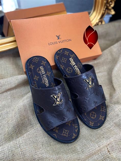 designer slippers louis vuitton